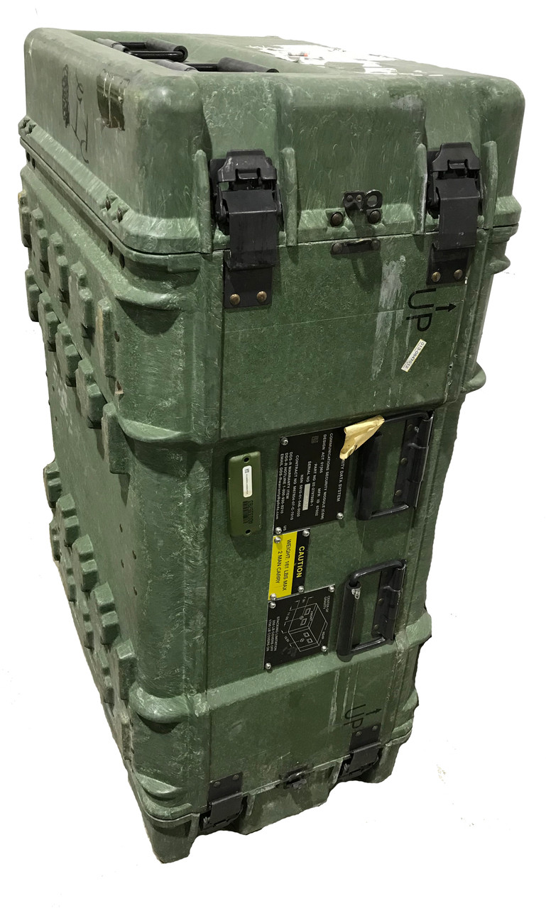 35" x 22" x 14" Pelican Hardigg Military Heavy Duty Hard Plastic Cases 