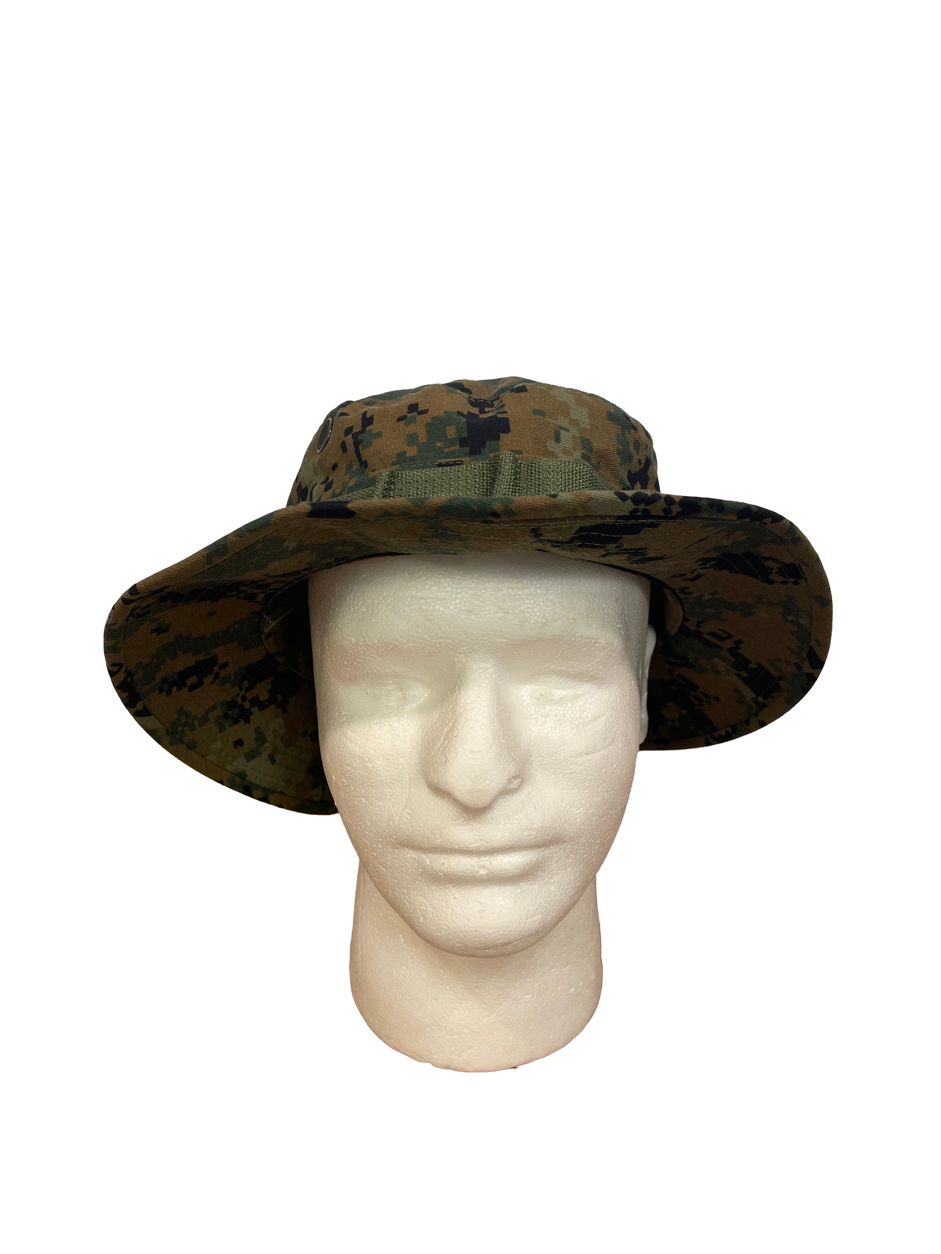 Original Military Issue Boonie Bush Hat 50/50 Nylon Cotton Made In USA Aust - Foto 2
