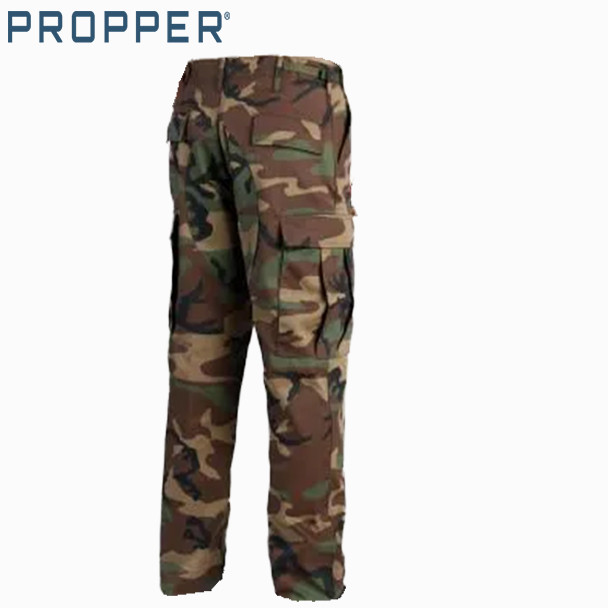 Pantalon De Camouflage US Army Propper - Woodland - Small Short - Neuf étiquettes