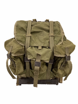 Military Issue ALICE Pack Medium Complete OD Green used