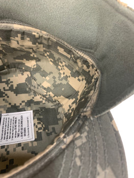 Original Military Cold Weather Combat Patrol Cap with Fleece Earmuff Made in USA Original Military Cold Weather Combat Patrol Cap with Fleece Earmuff Made in USA