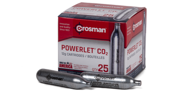 Crosman Powerlet Co2 Cartridges 25 ct.