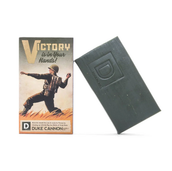Duke Cannon Big Brick of Soap WWII-Era Victory 10oz. Duke Cannon Big Brick of Soap WWII-Era Victory 10oz.