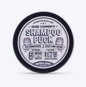 Duke Cannon Shampoo Puck 4.5oz (Barrel Char)