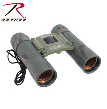 Rothco CamoCompact 10x25 mm Binoculars