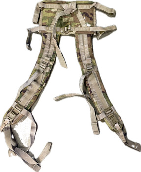 Military MOLLE II OCP Multicam Shoulder Straps used