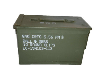 50 cal military ammo can