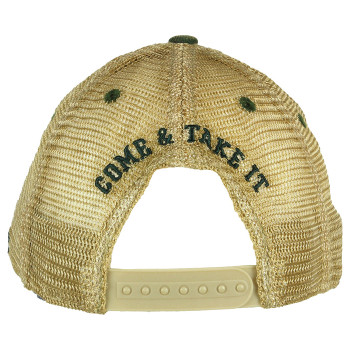 Tactical US Camo Flag Vintage Trucker Hat Olive Tactical US Camo Flag Vintage Trucker Hat Olive