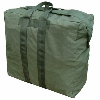 Military Flyer Kit Bag Large Duffel Bag OD Green