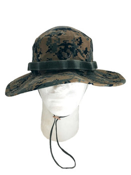 USGI Marine Woodland Camo Cover Cap w/ EGA | SGT TROYS