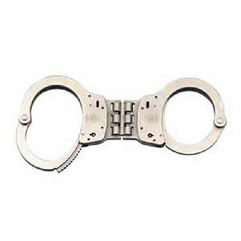 Smith & Wesson Hinged Nickel Handcuffs