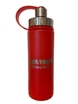 EcoVessel The BOULDER 20oz Insulated SGT TROYS Bottle with Infuser