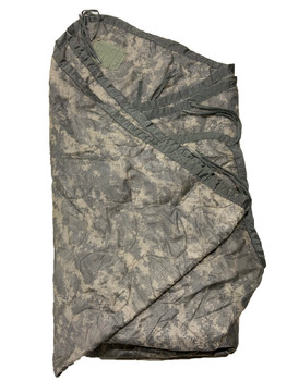 Military ACU Poncho Liner Woobie Blanket used VGC