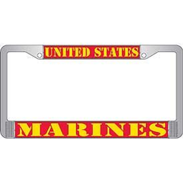 United States Marines License Frame