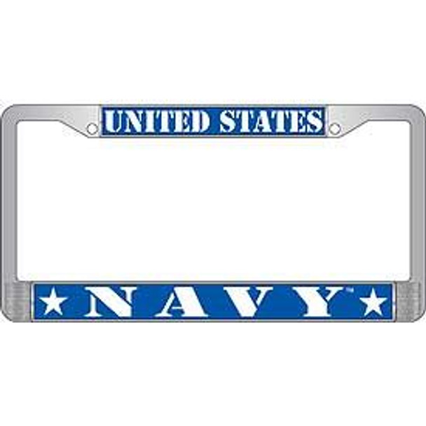 United States Navy License Frame