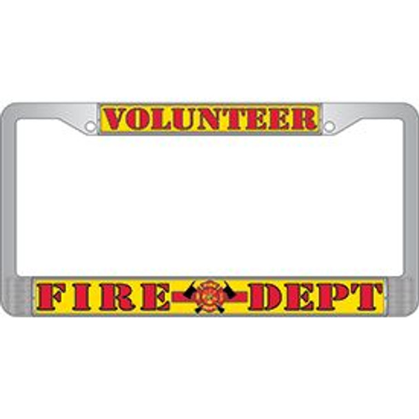 Volunteer Fire Dept. License Frame