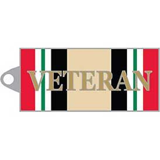 Iraqui Freedom Veteran Key Ring 1 3/4"