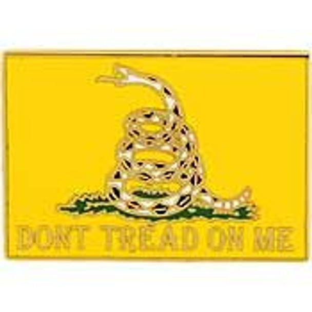 Don't Tread on Me Pin (1")