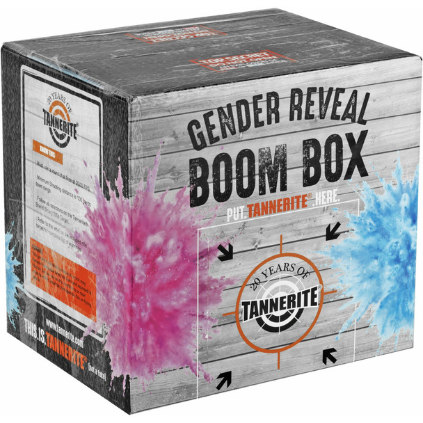 PINK - Gender Reveal kit with 1lb Tannerite® brand target & 10lb of colored powder