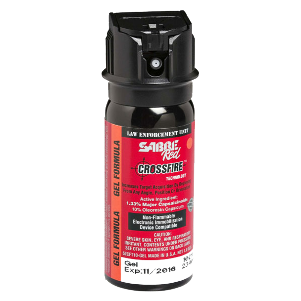 Sabre Red Crossfire Law Enforcement Pepper Spray Mace 1.5oz