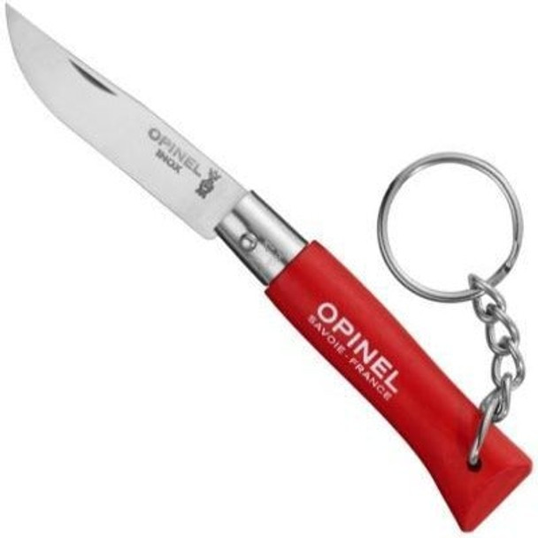 OPINELNo.04 Stainless Steel Keyring Pocket Knife