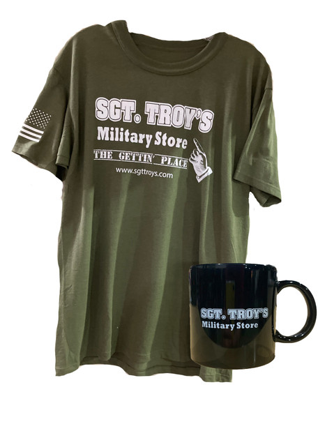 Sgt Troys T-Shirt and Coffee Mug