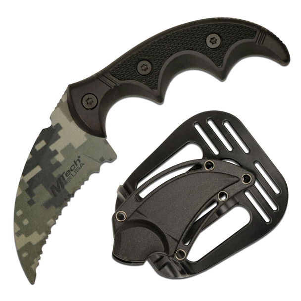 MTech Fixed Blade Hawkbill Knife