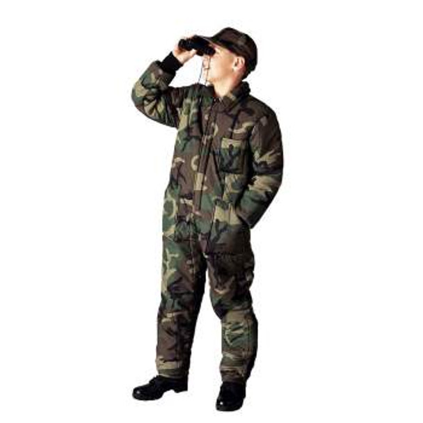 kids camo coveralls