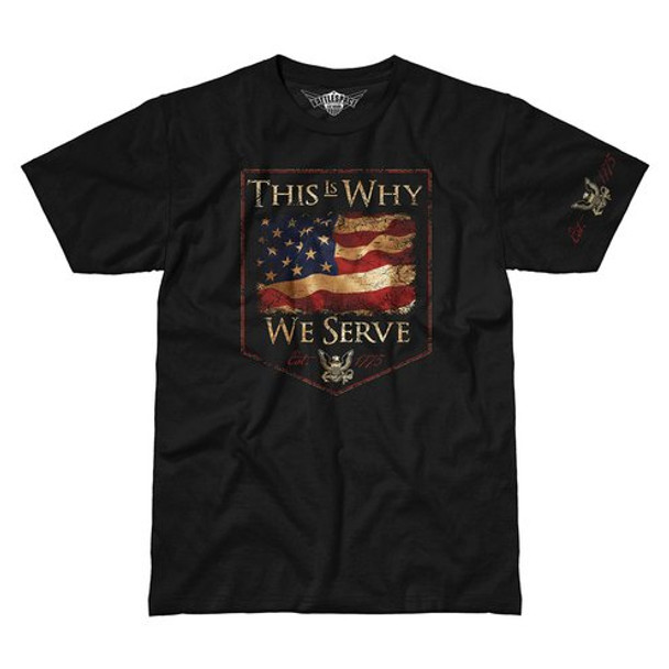 Veterans  This Is Why We Serve T-Shirt