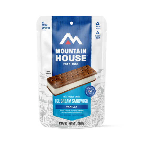 Mountain House Ice Cream Sandwich