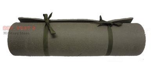 MILITARY ISSUE FOAM CLOSE-CELL CAMPING SHOOTING YOGA SLEEPING MAT BED ROLL VGC-E