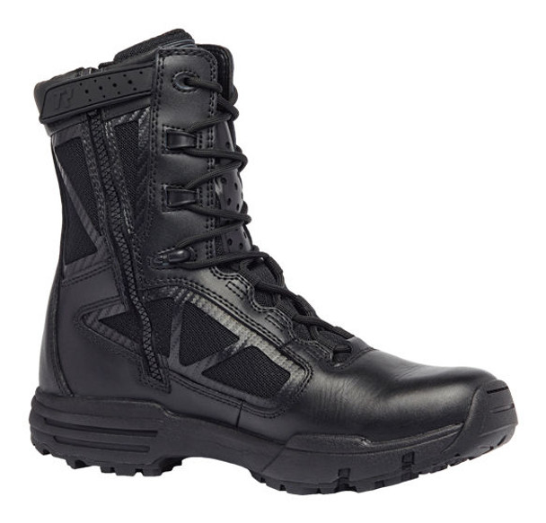 Belleville Tactical Research Chrome TR998 Z WP CT 8” Black Waterproof Side Zip Composite Toe Boot