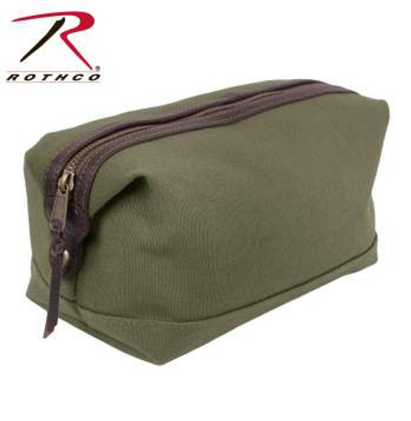 Rothco Travel Kit Canvas and Leather