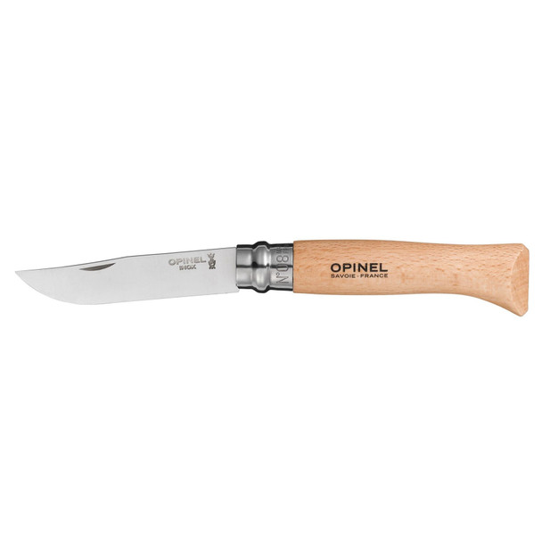 Opinel No. 08 Stainless Steel Folding Knife