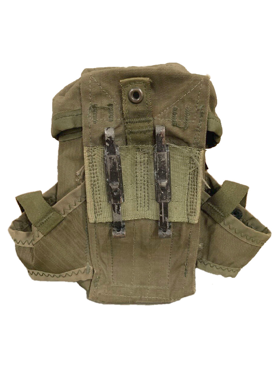 Military ALICE Ammo Mag Pouch with Grenade Holders Vintage OD Green ...