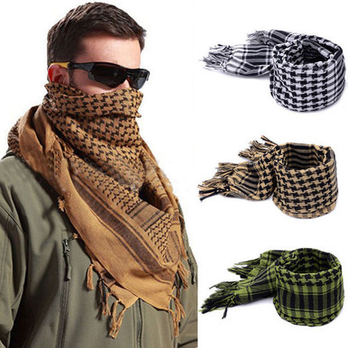 Crossed Rifles Shemagh Tactical Desert Keffiyeh Scarf – UC Apparel