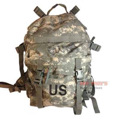 acu backpack us army kids US ARMY ACU ASSAULT PACK w/o Back STIFFNER 3 DAY MOLLE II BACKPACK BUG OUT  BAG GRD 3