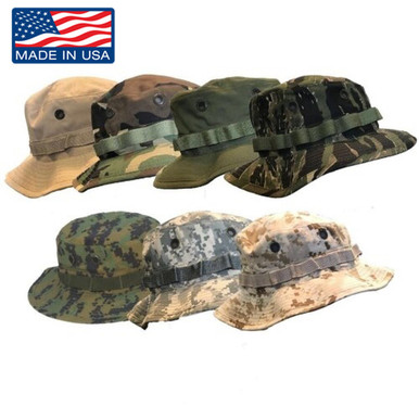 Military Issued Black Boonie Hat-NEW