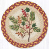 10" Berries Evergreen Holly Trivet MSPR-357
