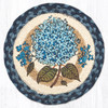 10" Blue Hydrangea Trivet MSPR-362