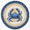 10" Crab Dark Blue Trivet MSPR-362