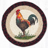 10" Rustic Rooster Trivet MSPR-471