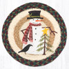 10" Snowman with Tree Trivet MSPR-508