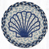 10" Blue Scallop Trivet MSPR-525