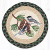 10" Chickadee Pinecone Trivet MSPR-577