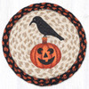 10" Crow on Jack-O-Lantern Trivet MSPR-590