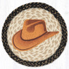 10" Tan Cowboy Hat Trivet MSPR-9-093