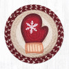 10" Red Mitten Trivet MSPR-9-117