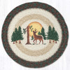 10" Full Moon & Deer Trivet MSPR-922
