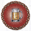 10" Beer Mug Trivet MSPR-928
